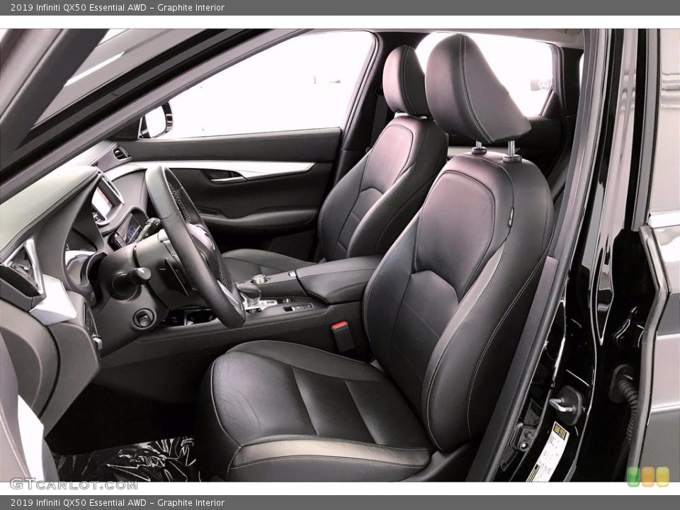 Graphite Interior Front Seat for the 2019 Infiniti QX50 Essential AWD #141619744