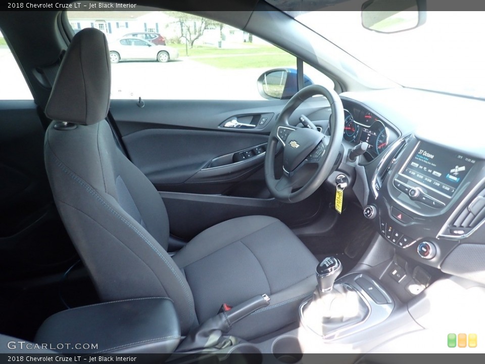 Jet Black Interior Front Seat for the 2018 Chevrolet Cruze LT #141620853