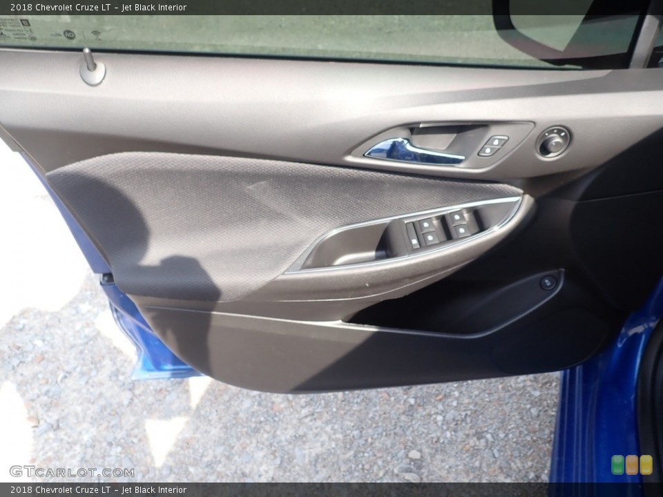 Jet Black Interior Door Panel for the 2018 Chevrolet Cruze LT #141620898