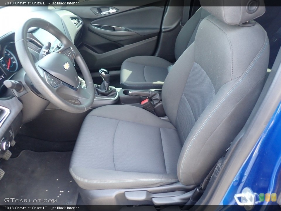 Jet Black Interior Front Seat for the 2018 Chevrolet Cruze LT #141620916