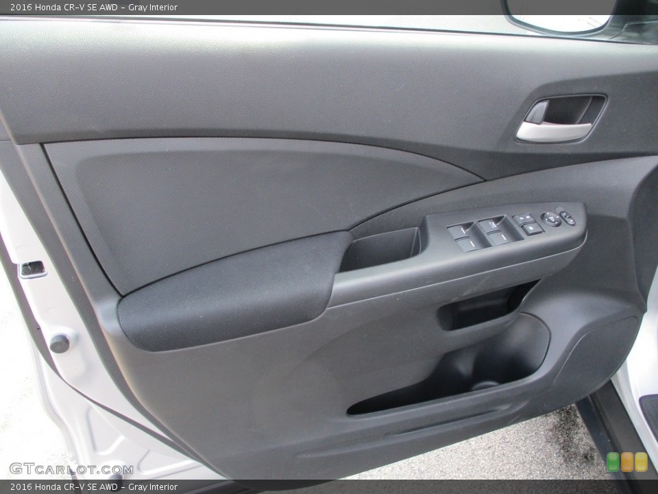 Gray Interior Door Panel for the 2016 Honda CR-V SE AWD #141623385