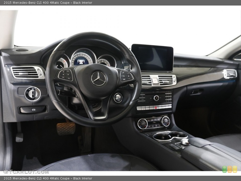 Black Interior Dashboard for the 2015 Mercedes-Benz CLS 400 4Matic Coupe #141626334