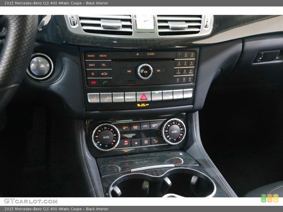 Black Interior Controls for the 2015 Mercedes-Benz CLS 400 4Matic Coupe #141626490