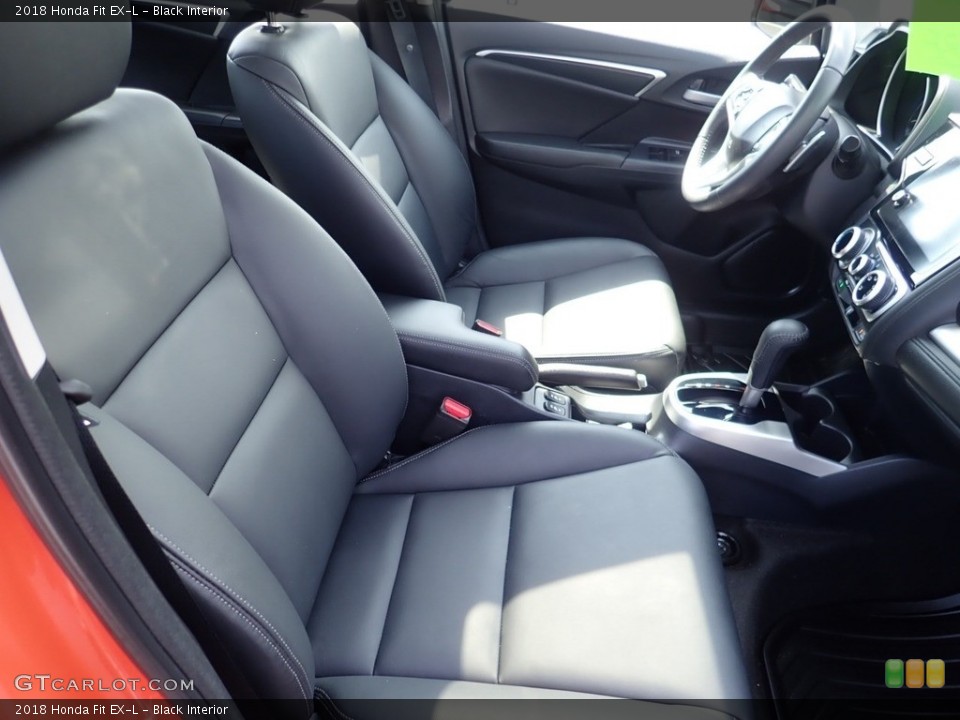 Black Interior Front Seat for the 2018 Honda Fit EX-L #141628128