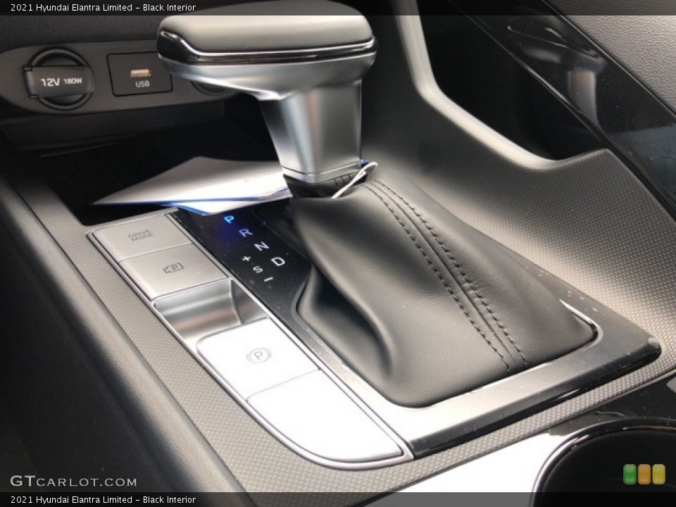 Black Interior Transmission for the 2021 Hyundai Elantra Limited #141633663