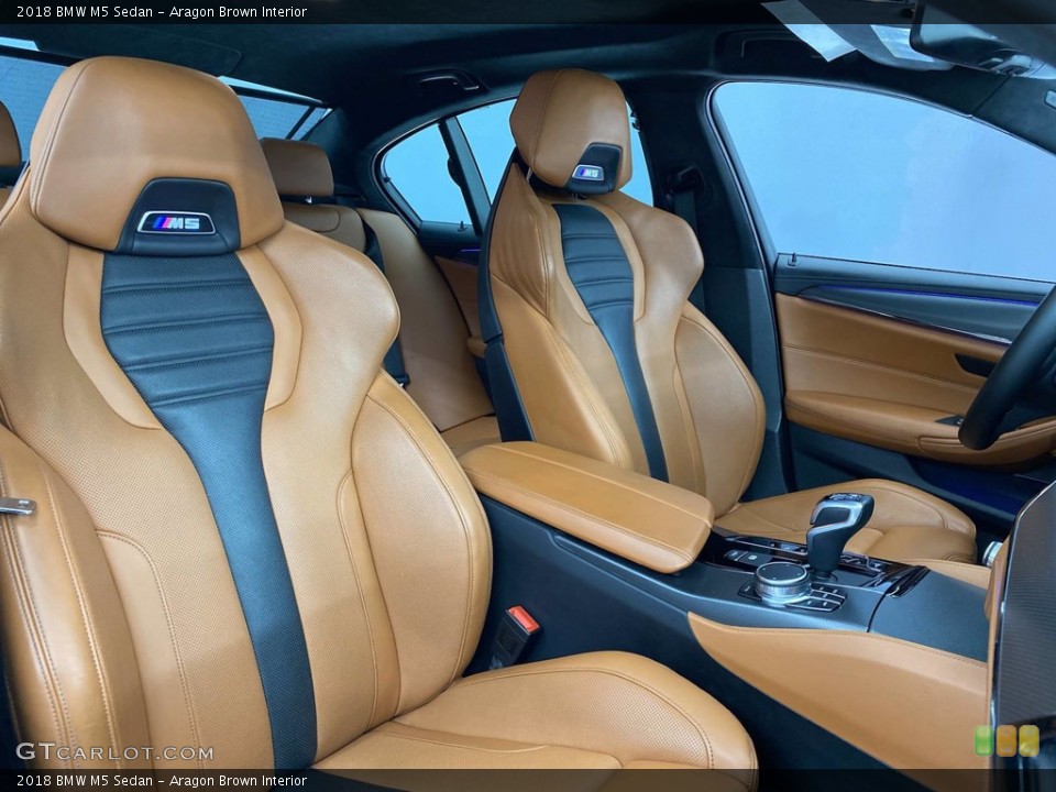 Aragon Brown 2018 BMW M5 Interiors