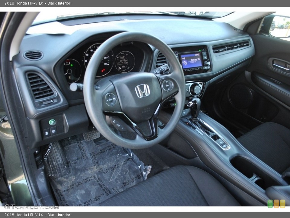 Black Interior Prime Interior for the 2018 Honda HR-V LX #141635448