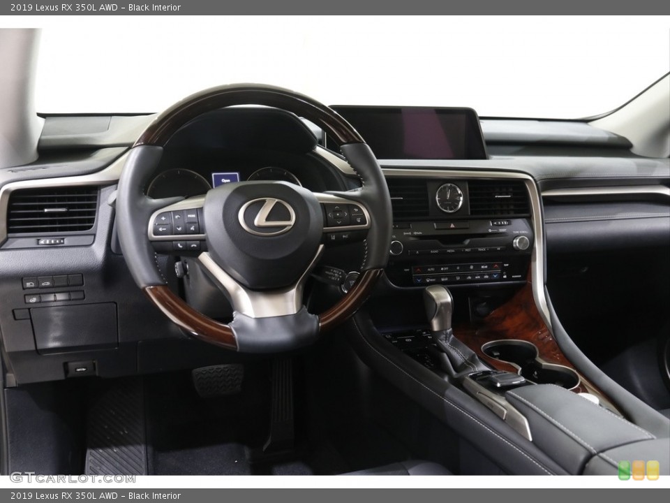 Black Interior Dashboard for the 2019 Lexus RX 350L AWD #141635731