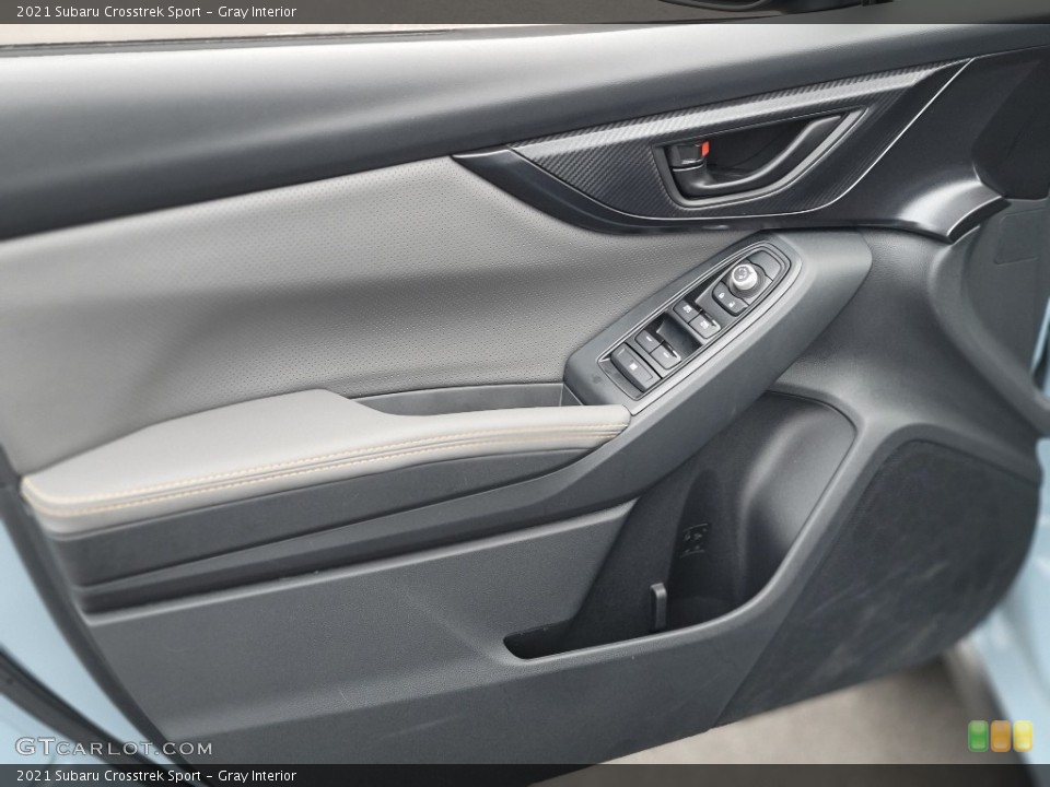 Gray Interior Door Panel for the 2021 Subaru Crosstrek Sport #141637804