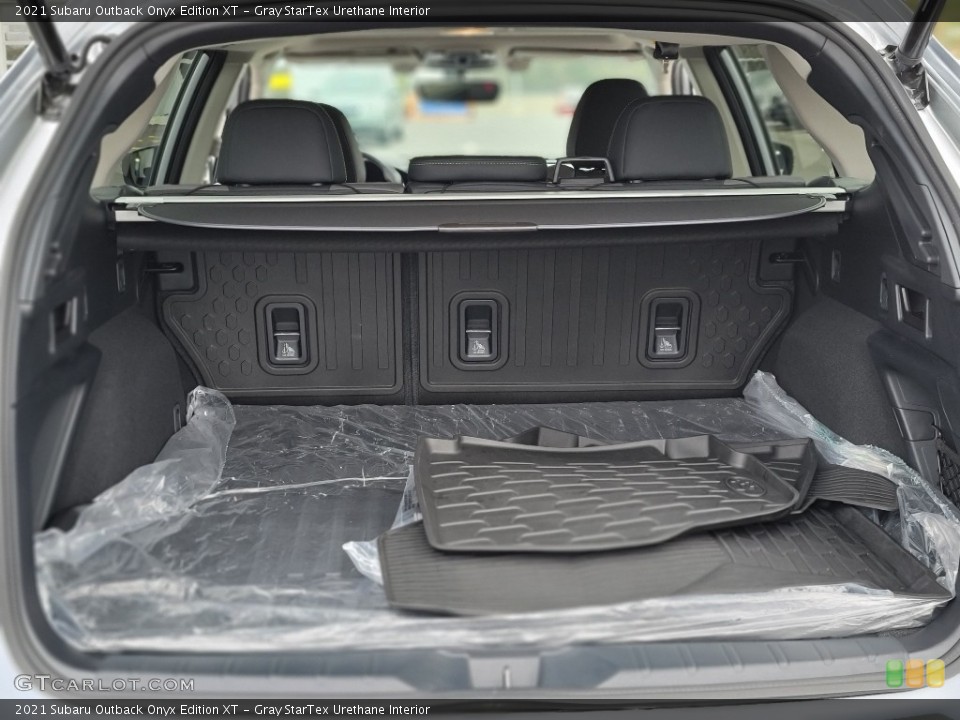 Gray StarTex Urethane Interior Trunk for the 2021 Subaru Outback Onyx Edition XT #141638626