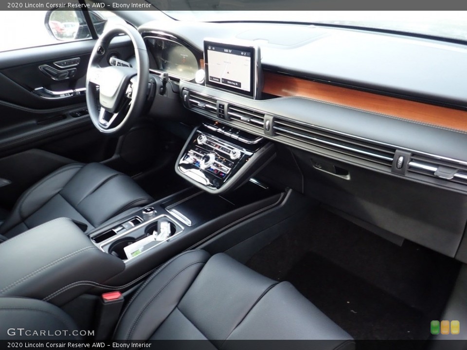 Ebony Interior Dashboard for the 2020 Lincoln Corsair Reserve AWD #141642634