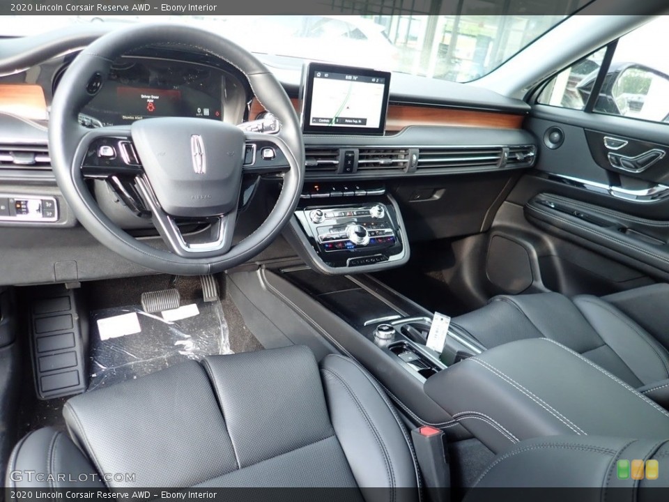 Ebony Interior Photo for the 2020 Lincoln Corsair Reserve AWD #141642727