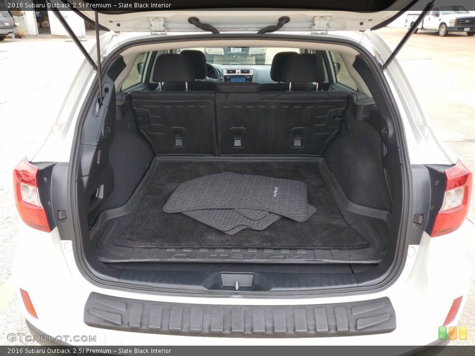 Slate Black Interior Trunk for the 2016 Subaru Outback 2.5i Premium #141646498