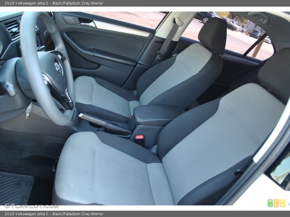 Black/Palladium Gray 2018 Volkswagen Jetta Interiors