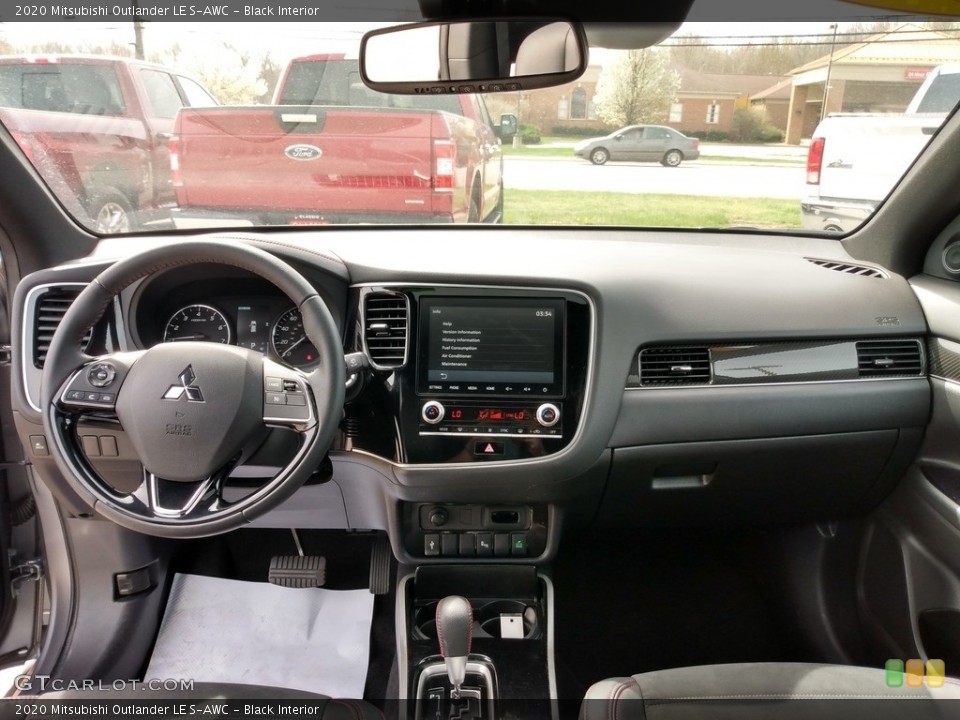 Black Interior Dashboard for the 2020 Mitsubishi Outlander LE S-AWC #141648726