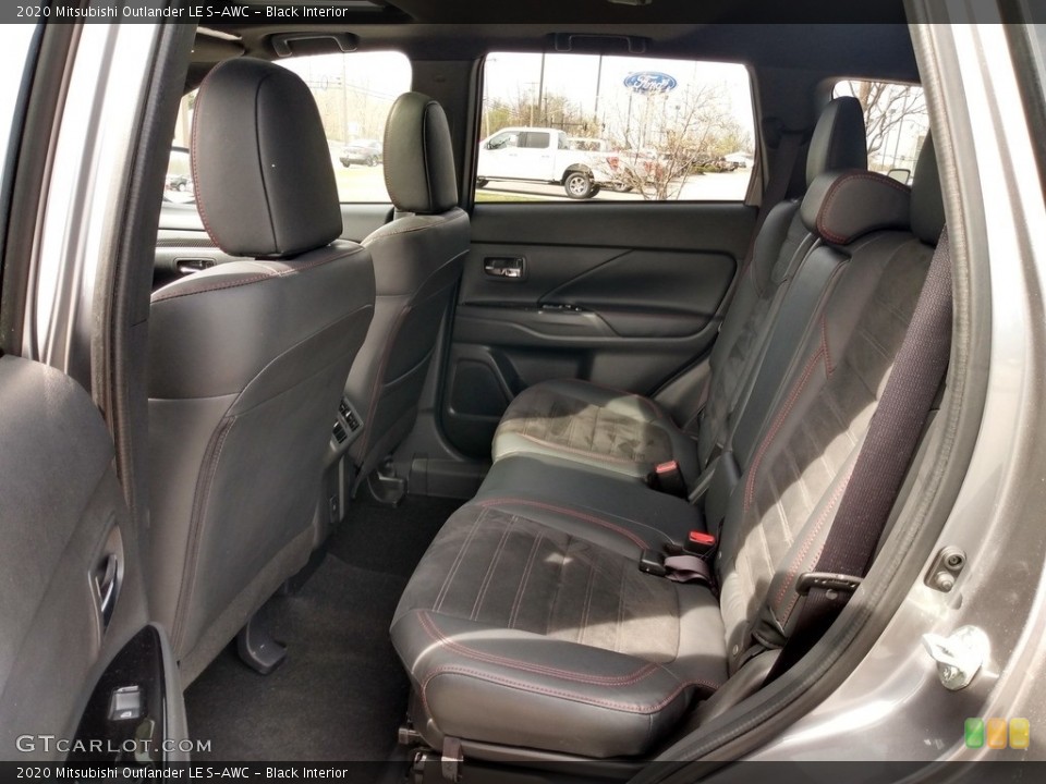 Black Interior Rear Seat for the 2020 Mitsubishi Outlander LE S-AWC #141648780