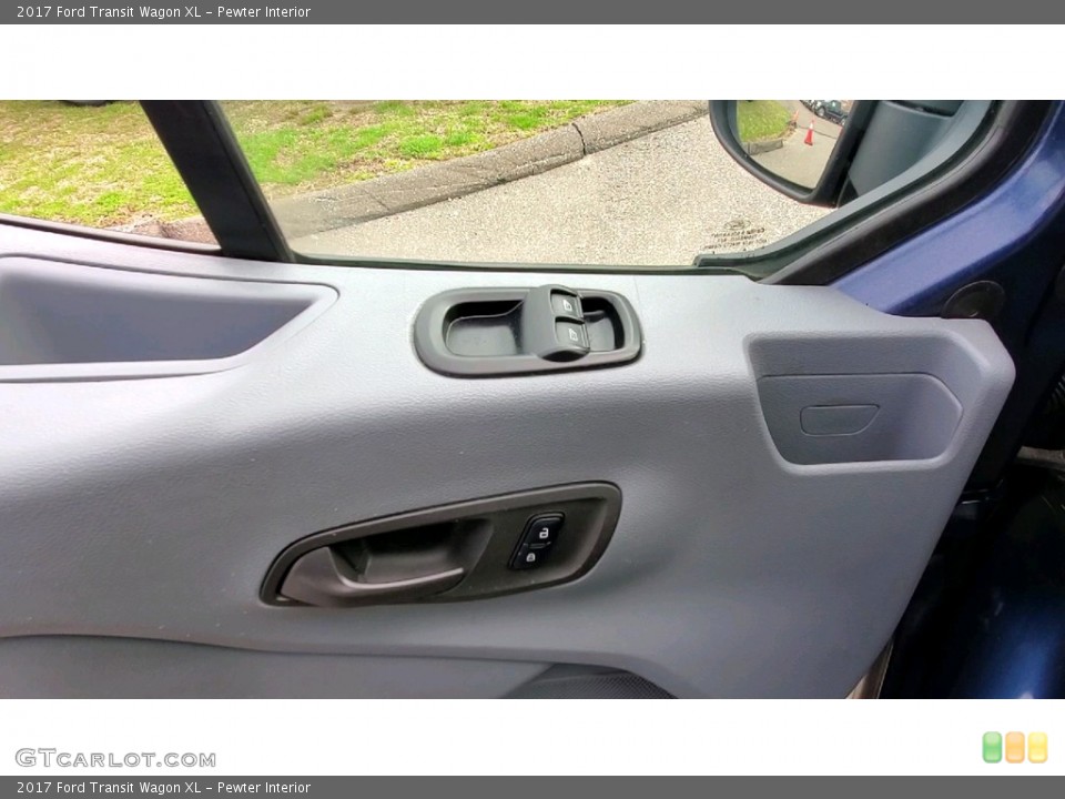 Pewter Interior Door Panel for the 2017 Ford Transit Wagon XL #141652187
