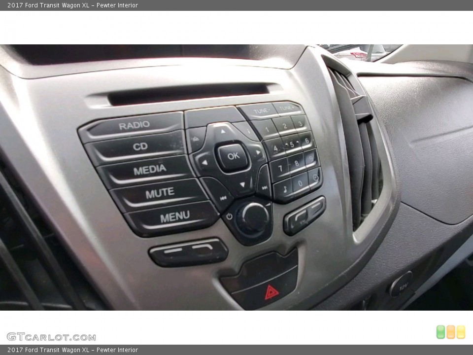 Pewter Interior Controls for the 2017 Ford Transit Wagon XL #141652229