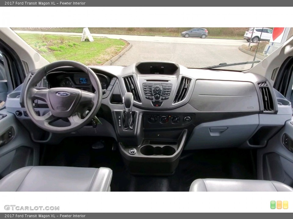 Pewter Interior Dashboard for the 2017 Ford Transit Wagon XL #141652379