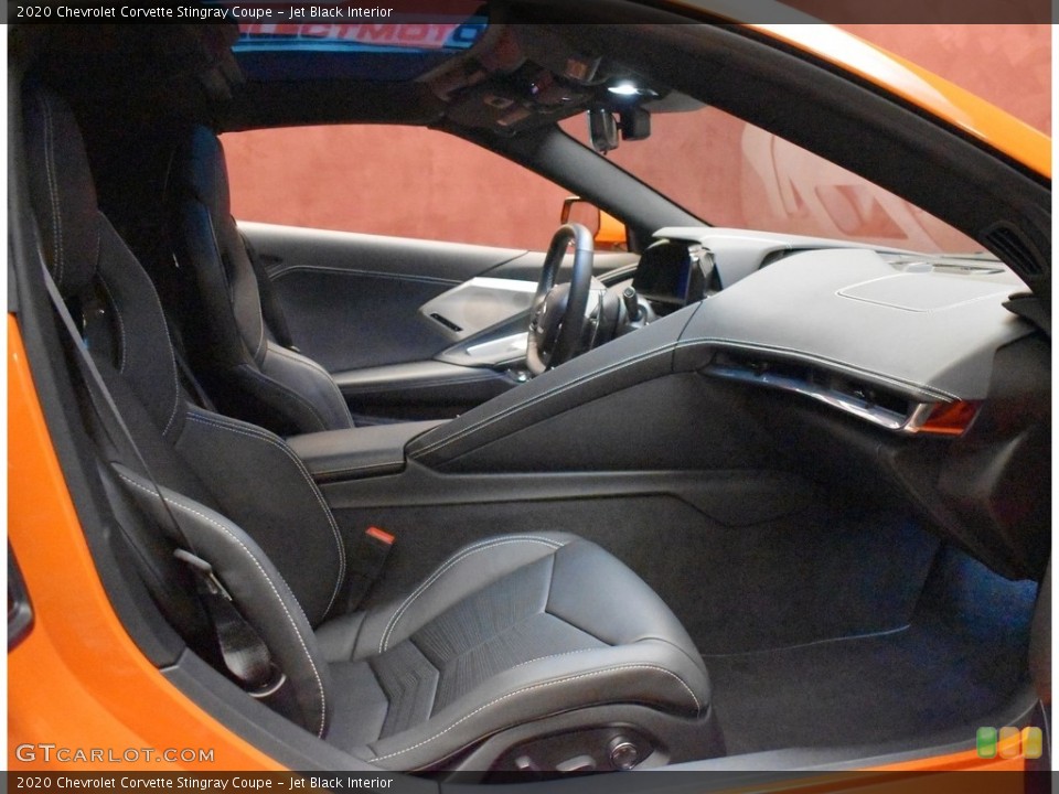 Jet Black Interior Front Seat for the 2020 Chevrolet Corvette Stingray Coupe #141653093