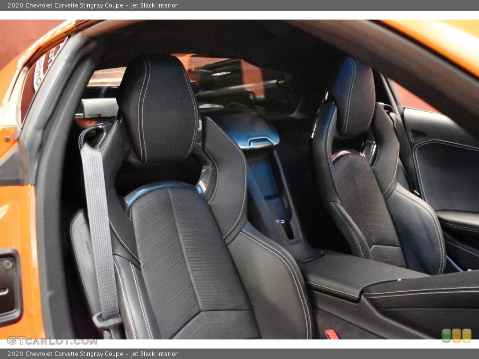 Jet Black Interior Front Seat for the 2020 Chevrolet Corvette Stingray Coupe #141653111