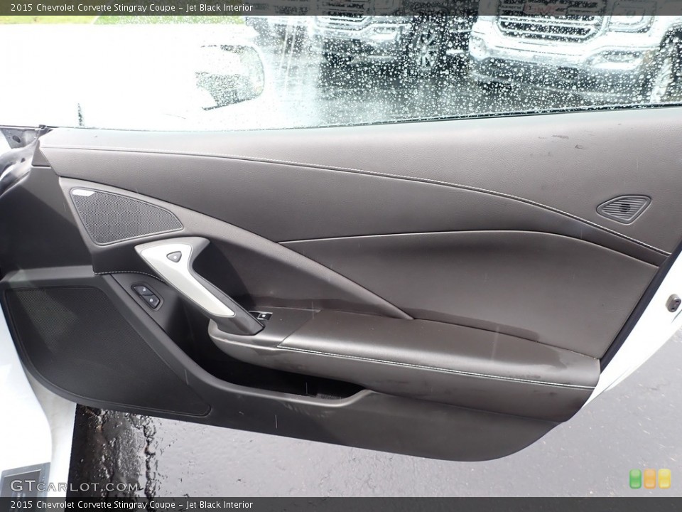 Jet Black Interior Door Panel for the 2015 Chevrolet Corvette Stingray Coupe #141656433