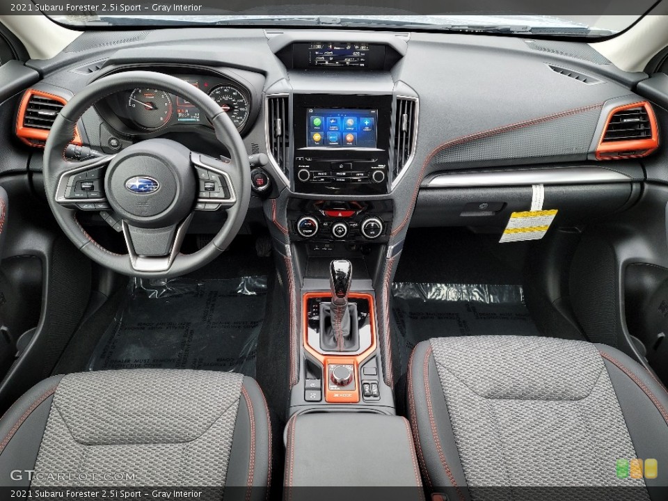 Gray Interior Photo for the 2021 Subaru Forester 2.5i Sport #141659391
