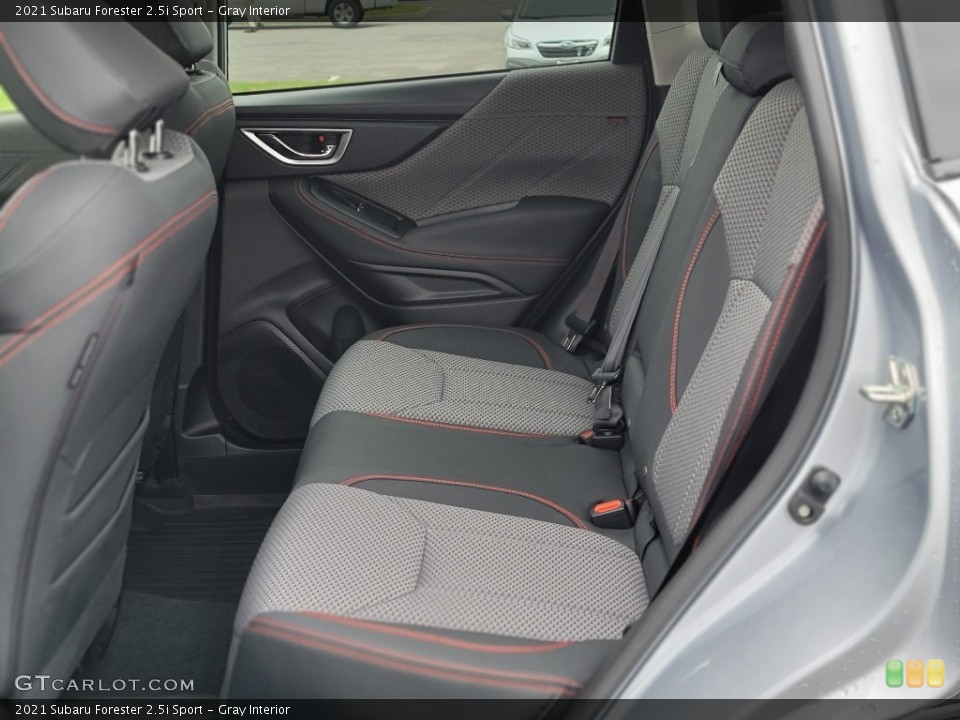 Gray Interior Rear Seat for the 2021 Subaru Forester 2.5i Sport #141660003
