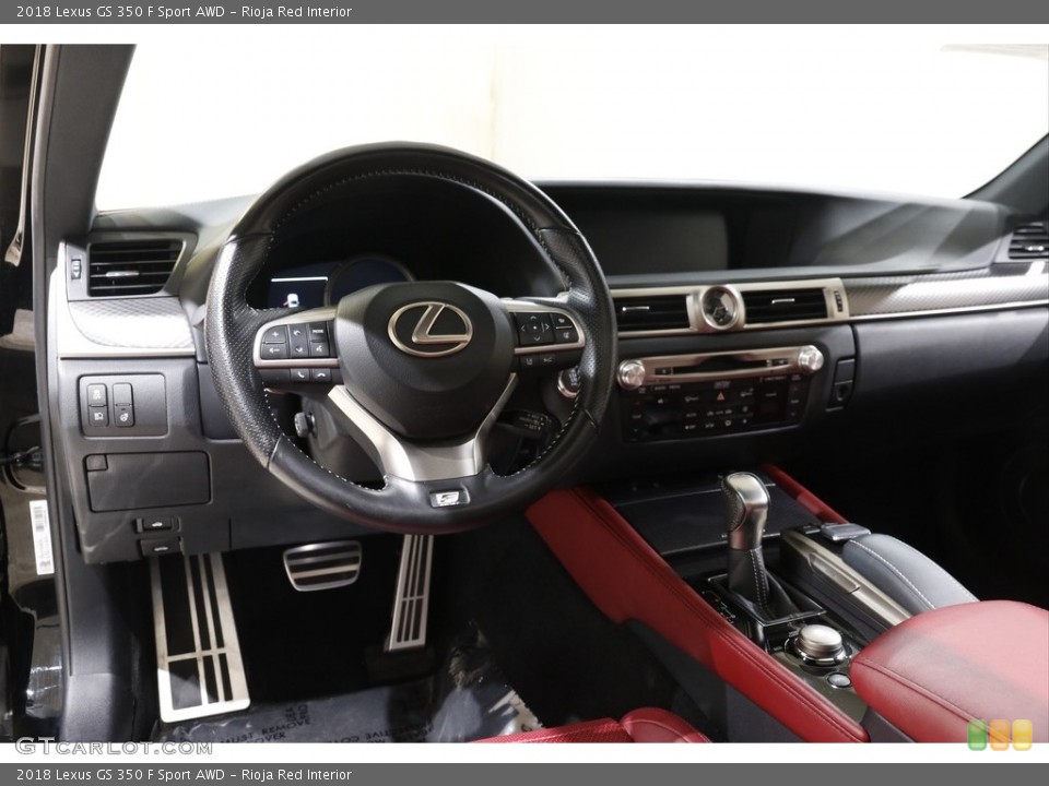 Rioja Red Interior Dashboard for the 2018 Lexus GS 350 F Sport AWD #141661020