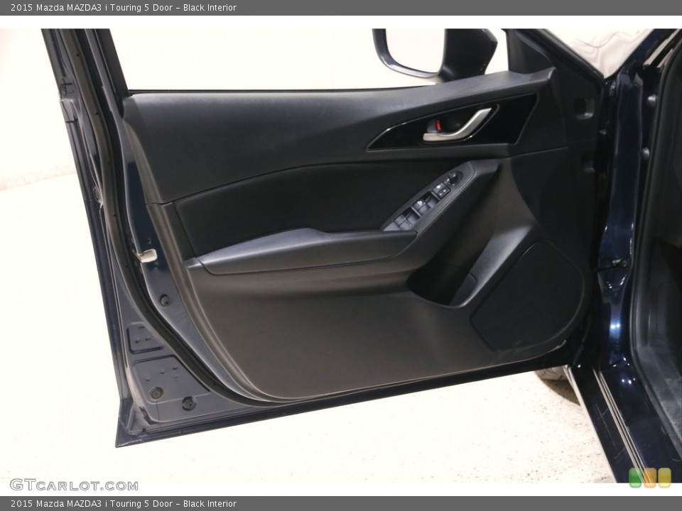 Black Interior Door Panel for the 2015 Mazda MAZDA3 i Touring 5 Door #141666504