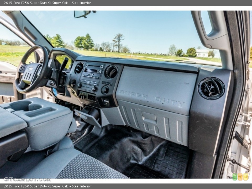 Steel Interior Dashboard for the 2015 Ford F250 Super Duty XL Super Cab #141666822