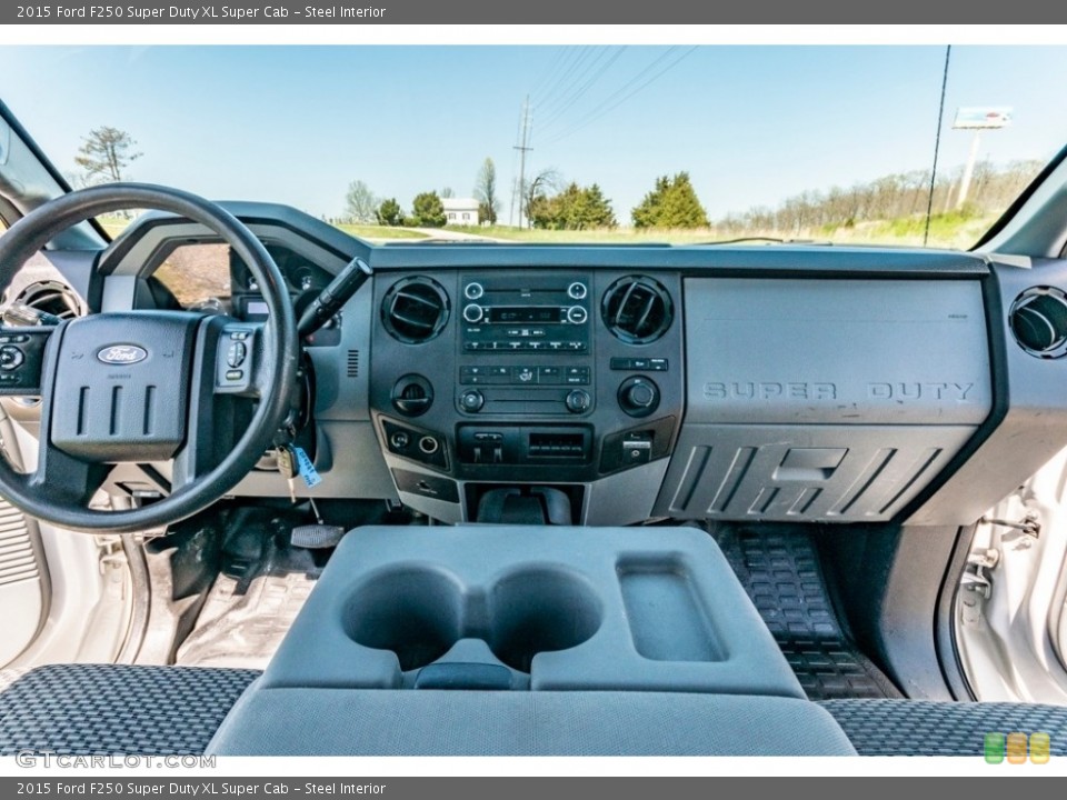 Steel Interior Dashboard for the 2015 Ford F250 Super Duty XL Super Cab #141666891