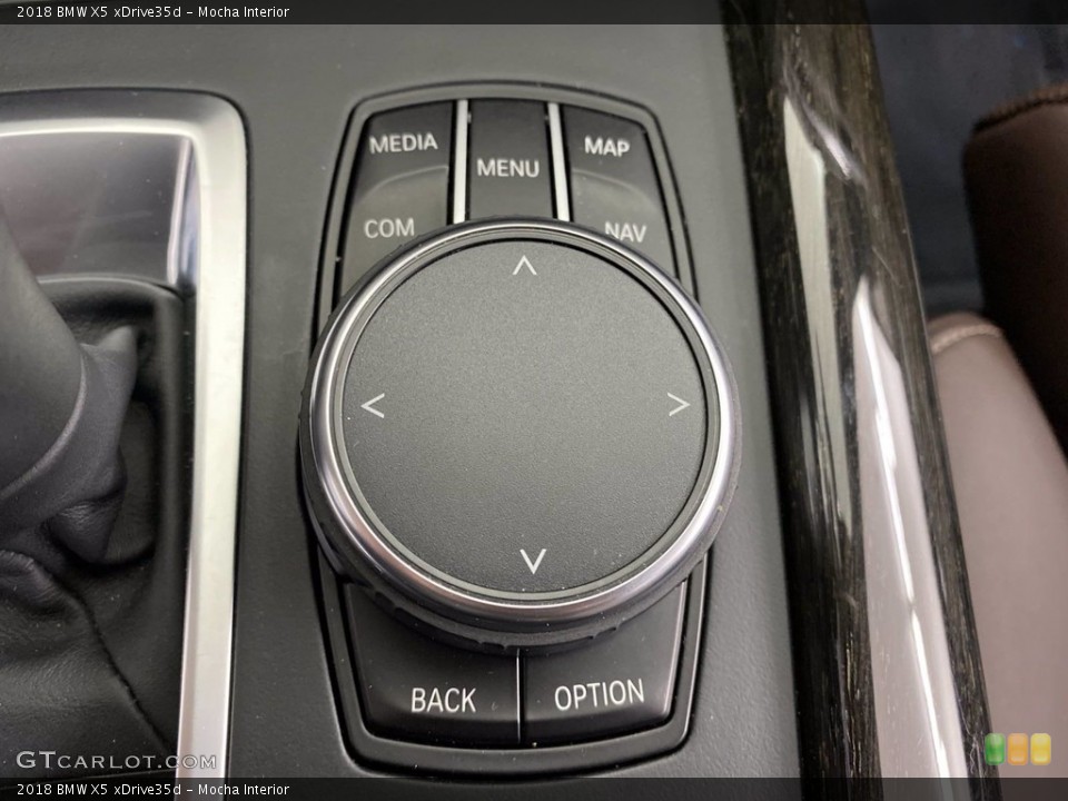 Mocha Interior Controls for the 2018 BMW X5 xDrive35d #141669222