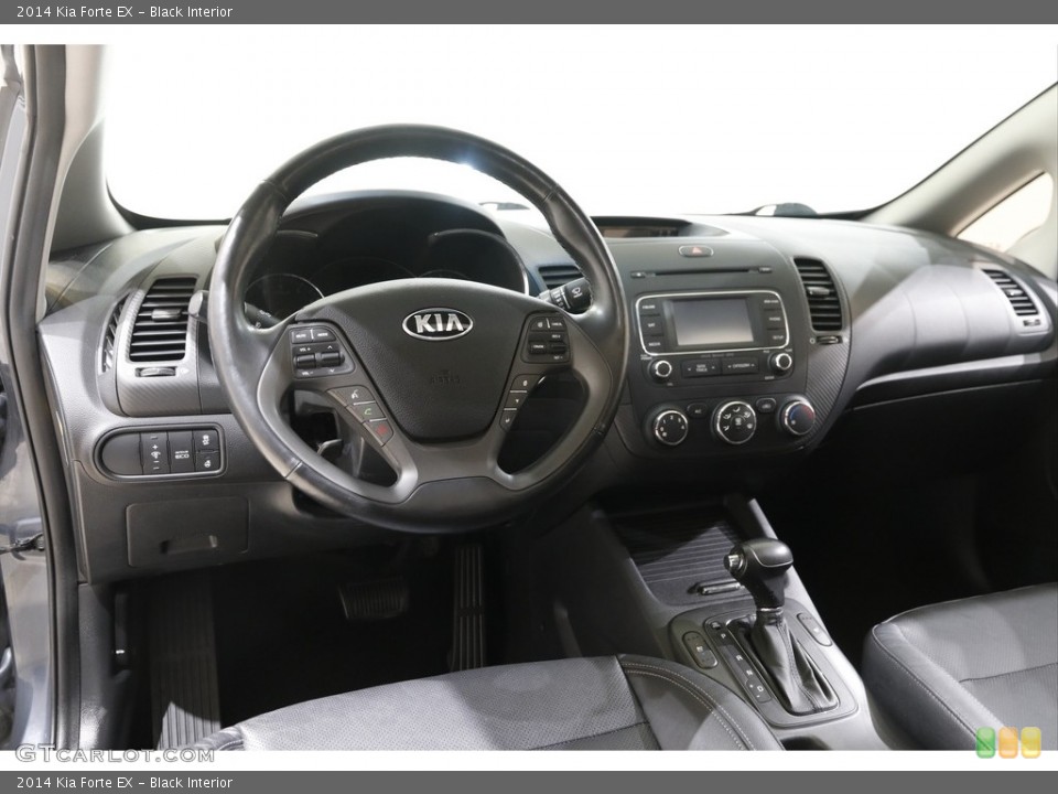 Black Interior Dashboard for the 2014 Kia Forte EX #141669225