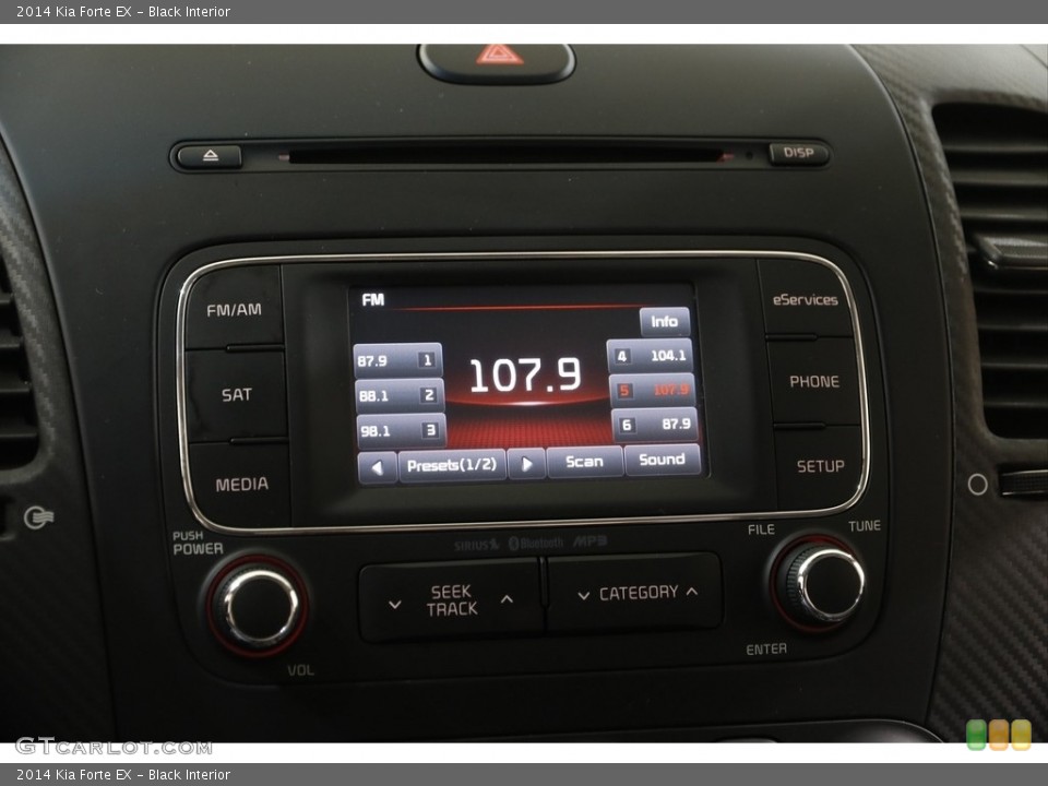 Black Interior Audio System for the 2014 Kia Forte EX #141669324