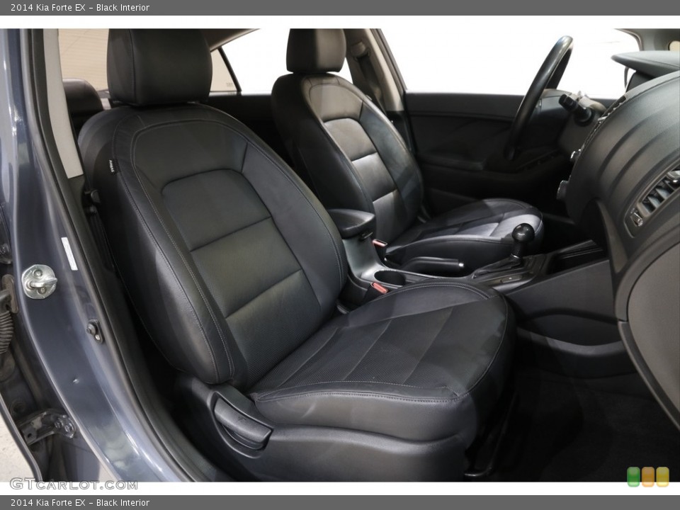 Black Interior Front Seat for the 2014 Kia Forte EX #141669411