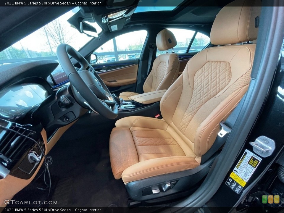 Cognac Interior Photo for the 2021 BMW 5 Series 530i xDrive Sedan #141671301