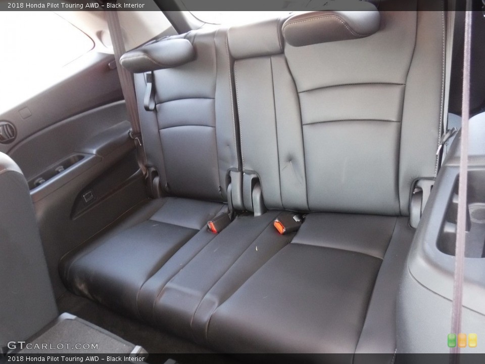 Black Interior Rear Seat for the 2018 Honda Pilot Touring AWD #141671637
