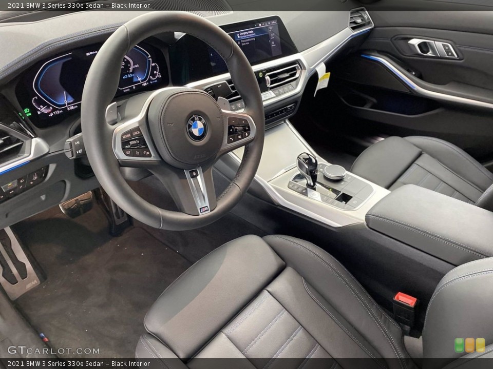Black Interior Photo for the 2021 BMW 3 Series 330e Sedan #141671640