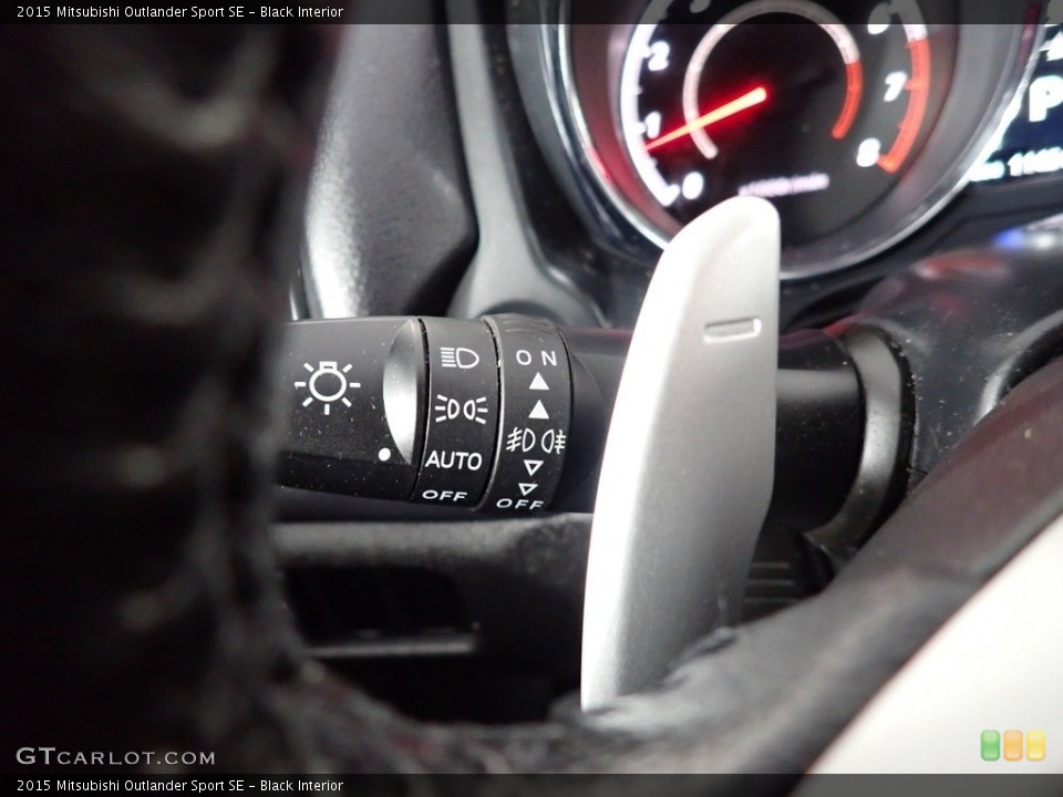 Black Interior Controls for the 2015 Mitsubishi Outlander Sport SE #141672174