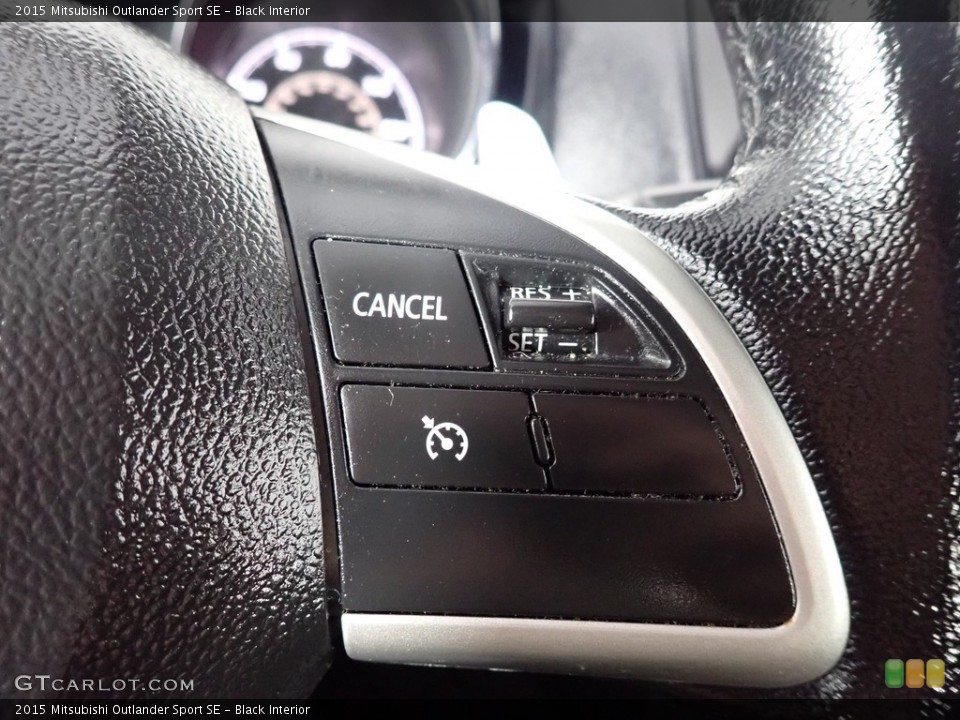 Black Interior Controls for the 2015 Mitsubishi Outlander Sport SE #141672216