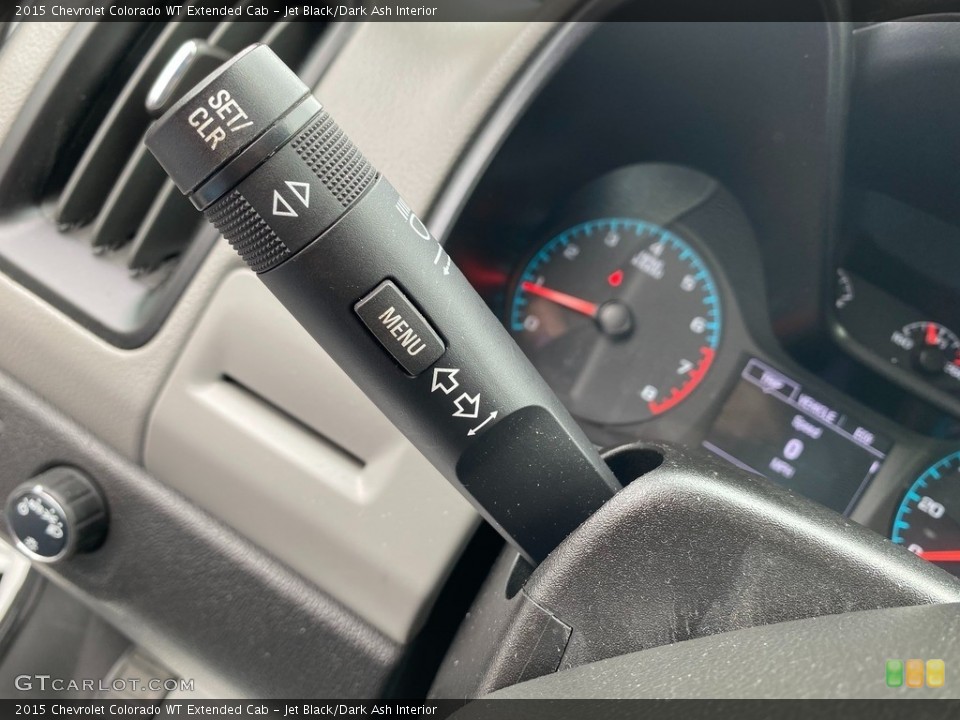 Jet Black/Dark Ash Interior Controls for the 2015 Chevrolet Colorado WT Extended Cab #141676938
