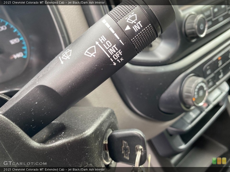 Jet Black/Dark Ash Interior Controls for the 2015 Chevrolet Colorado WT Extended Cab #141676953