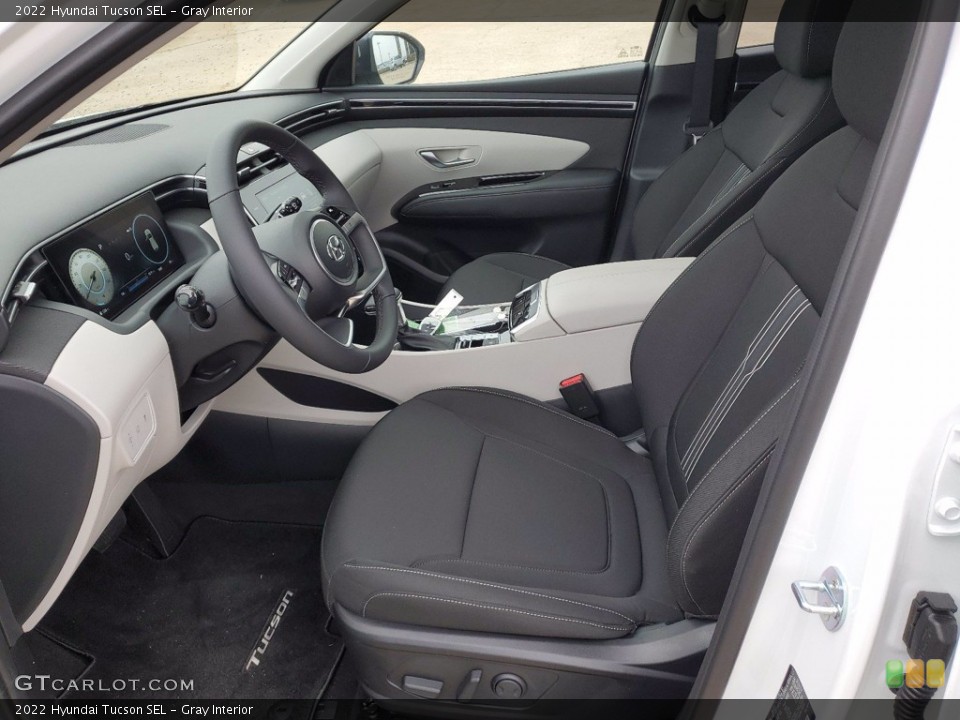 Gray Interior Photo for the 2022 Hyundai Tucson SEL #141677469