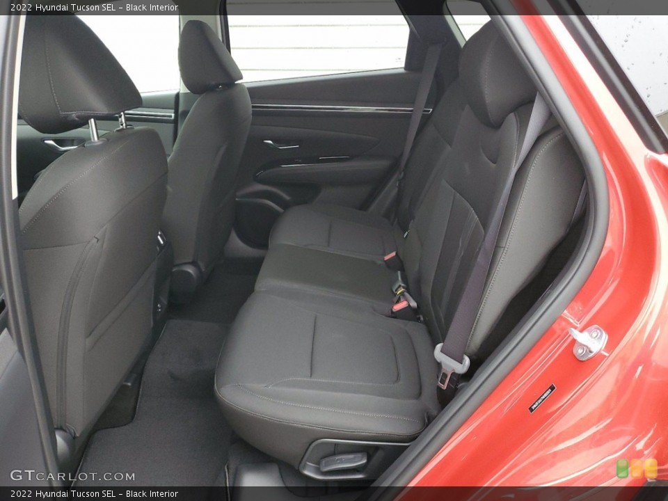 Black Interior Rear Seat for the 2022 Hyundai Tucson SEL #141677856