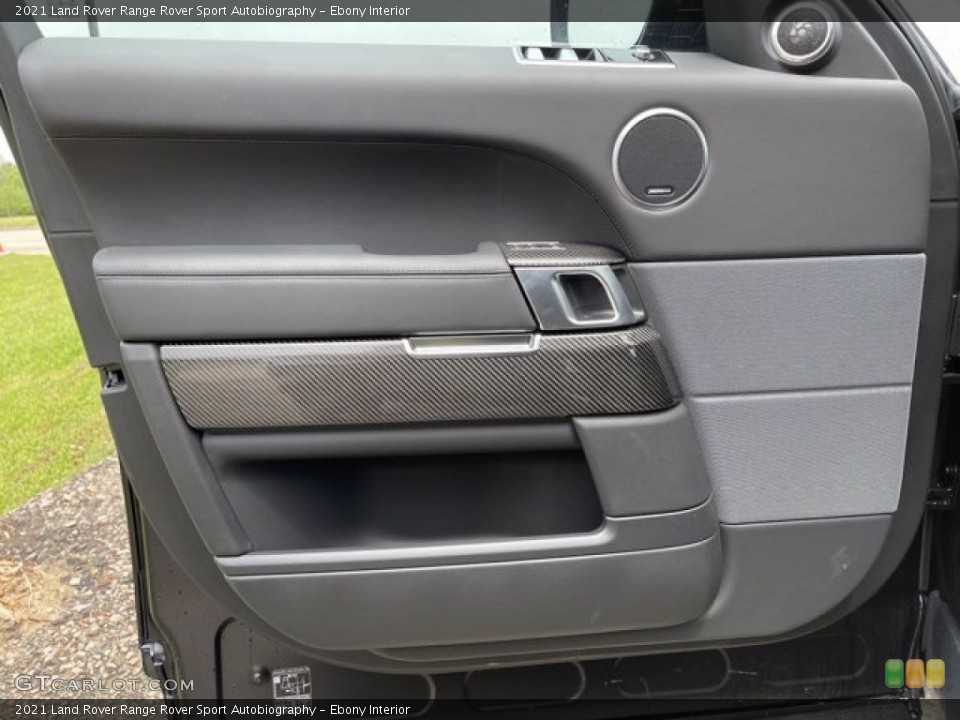 Ebony Interior Door Panel for the 2021 Land Rover Range Rover Sport Autobiography #141681120