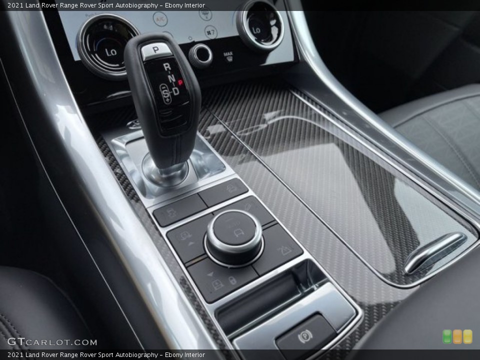 Ebony Interior Transmission for the 2021 Land Rover Range Rover Sport Autobiography #141681489