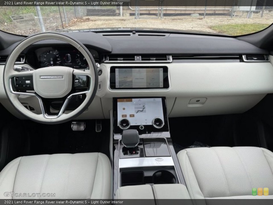 Light Oyster Interior Dashboard for the 2021 Land Rover Range Rover Velar R-Dynamic S #141681635