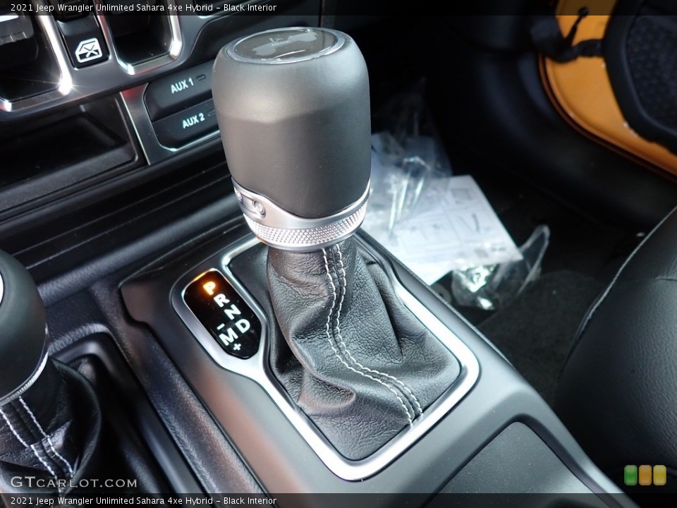 Black Interior Transmission for the 2021 Jeep Wrangler Unlimited Sahara 4xe Hybrid #141682060