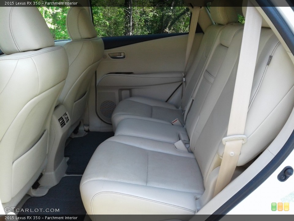 Parchment Interior Rear Seat for the 2015 Lexus RX 350 #141682896